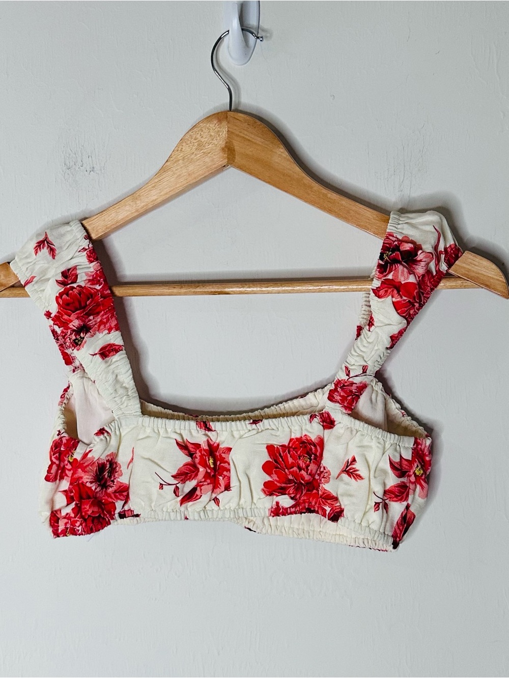 Peppermayo Valencia Villa Set Bralette Top (4) & Maxi Skirt (6) in Rosa Floria - Picture 7 of 12